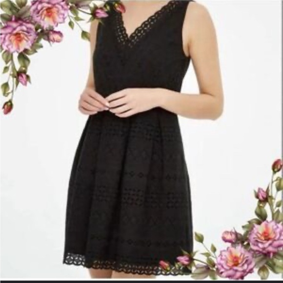 LOFT Dresses & Skirts - Loft Elegant Black Lace Dress